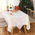Christmas Snowflake Leaves Table Runner Table Decoration Decorations - Enfance-Heureuse