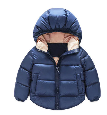 Winter Children's Clothing Cotton-padded Casual Down Jacket - Enfance-Heureuse