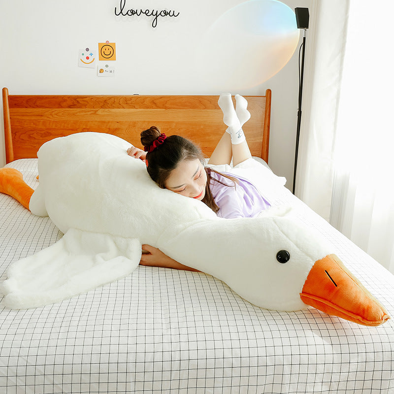 Cute Big White Geese Pillow Plush Toy - Enfance-Heureuse