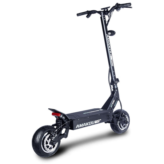 Electric Scooter, 72V Dual Power Motor, 11 Inch Road Tire Foldable Electric Scooter - Enfance-Heureuse