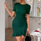 Elegant Style Lace Sheath Dress Women's Clothing - Enfance-Heureuse