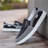 Men's Casual Shoes Board Shoes Breathable Canvas Shoes - Enfance-Heureuse