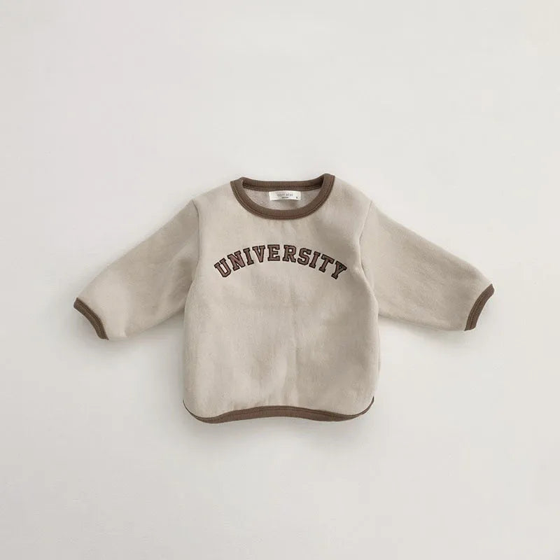 Children's Striped Long Sleeved T-shirt - Enfance-Heureuse