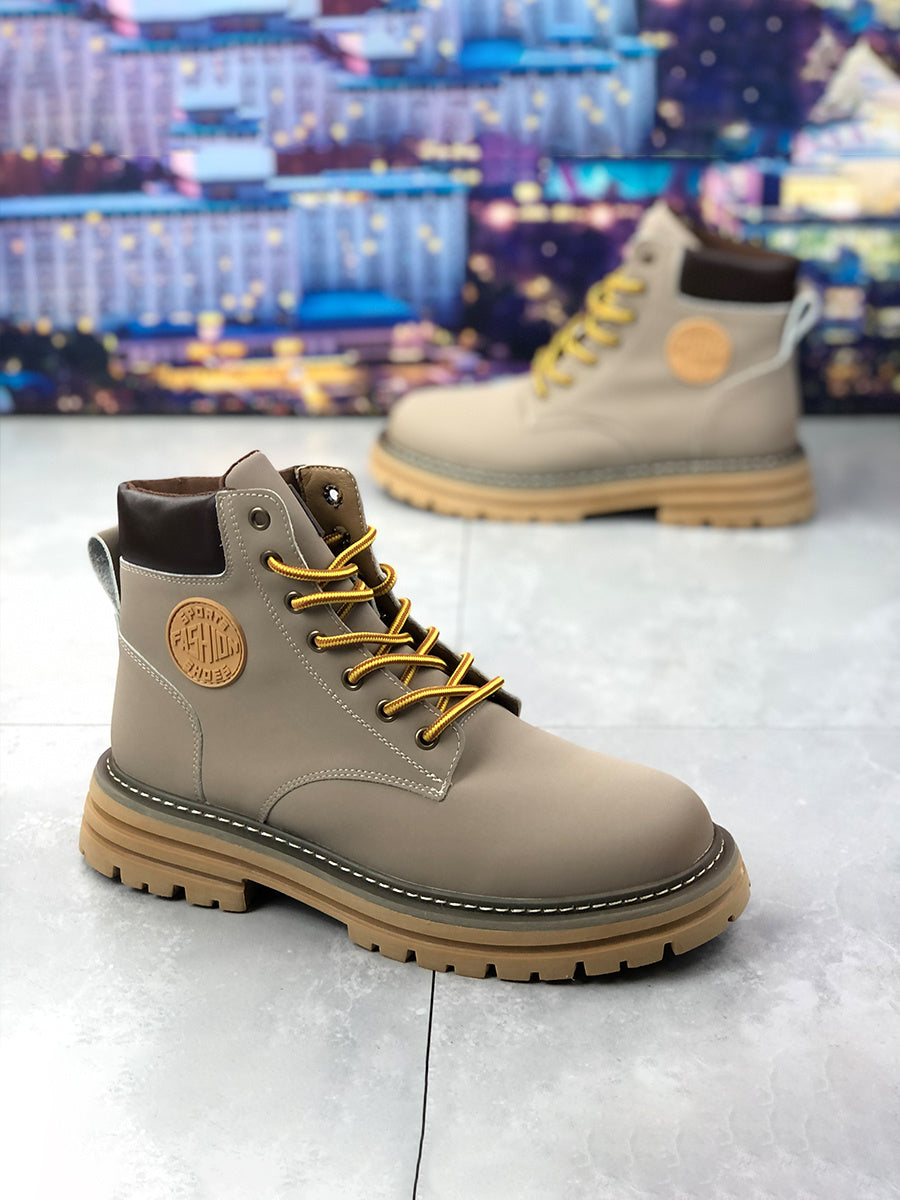 Martin Boots Fashion Brand Casual Men British - Enfance-Heureuse