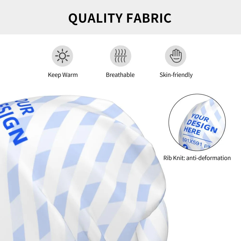 Grand chapeau de pull en tricot polyvalent chaud pour enfants - Enfance-Heureuse