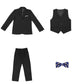 Children's Suit Boys Solid Color Flower Girl Dress Catwalk Performance Clothing - Enfance-Heureuse