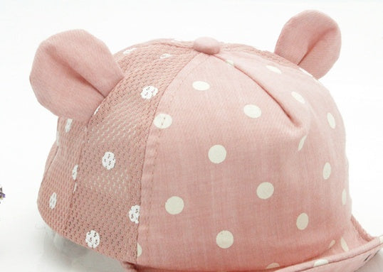 Baby summer sun hat baby cartoon sun hat - Enfance-Heureuse