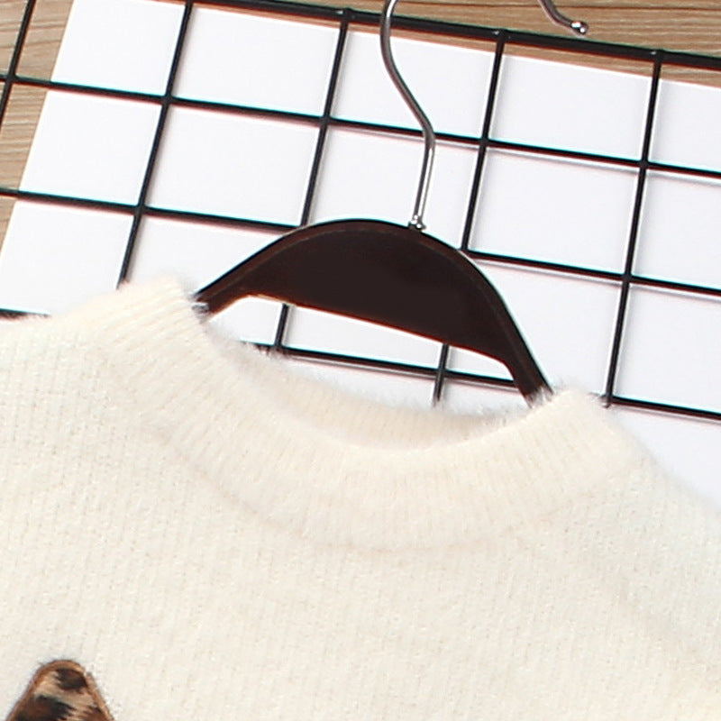 Children's knitted sweater suit - Enfance-Heureuse