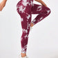 2 Pack Tie Dye Workout Seamless Leggings For Women High Waist Gym Leggings Yoga Pants, Seamless Leggings For Women High Waist Yoga Pants, Scrunch Butt Lifting Elastic Tights - Enfance-Heureuse