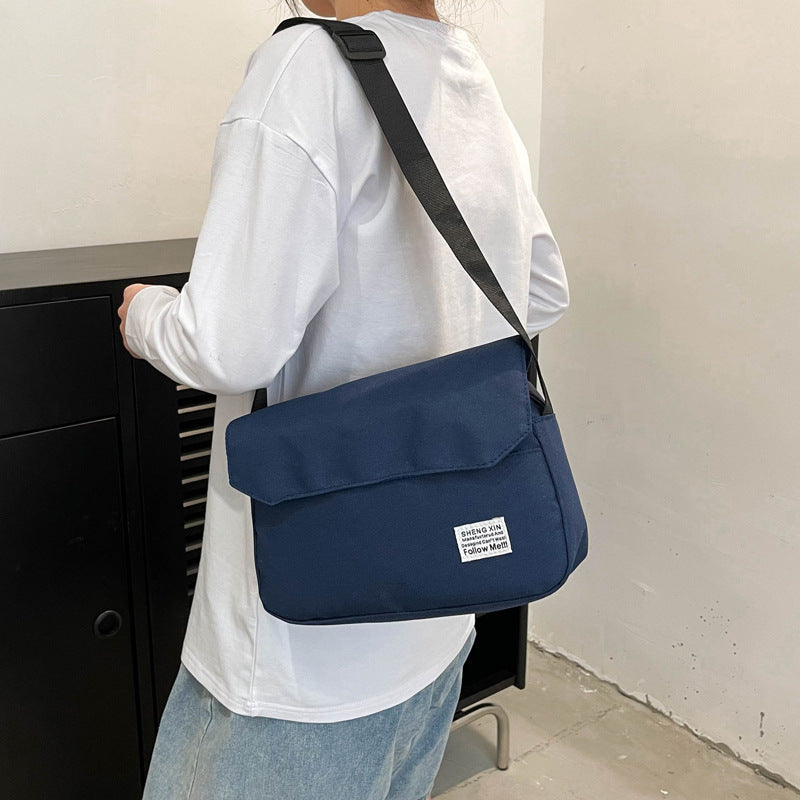 Ins Messenger Bags Women Men Crossbody Shoulder Bag Casual Couple Small Flap Bag - Enfance-Heureuse