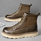 Trend Men's High-top British Style Working Boots - Enfance-Heureuse