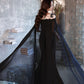 Black Evening Dress For Women With A High-end Feel - Enfance-Heureuse