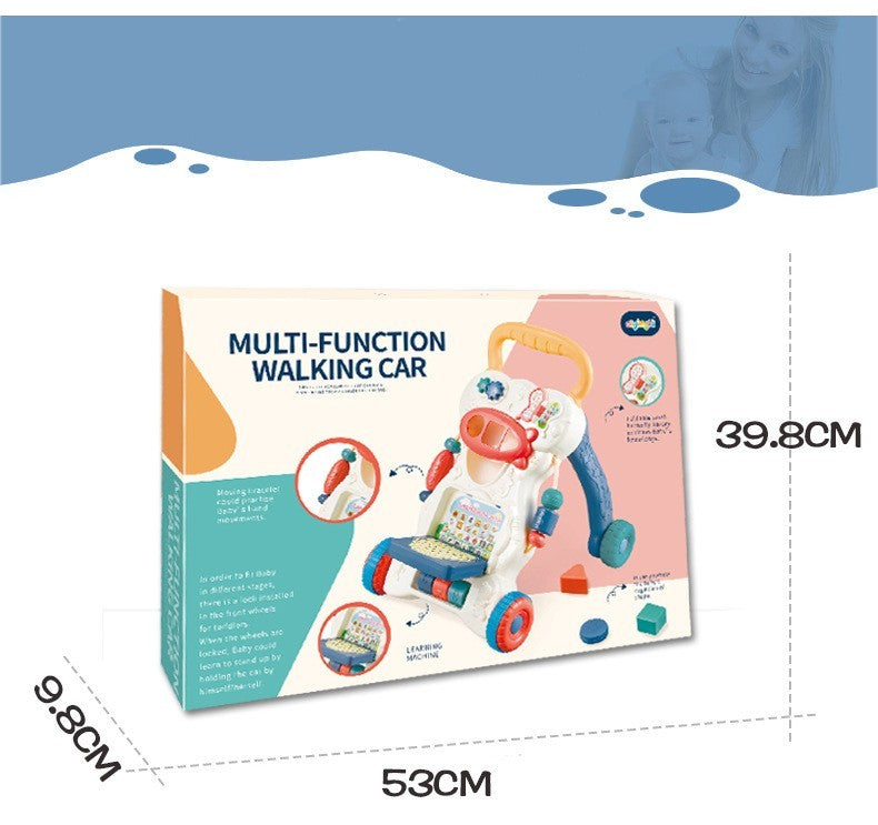Multi-functional Walker Children's Early Education Puzzle - Enfance-Heureuse
