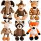 Jouets en peluche animaux de la Jungle - Enfance-Heureuse