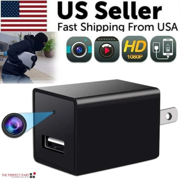 Mini Hidden Camera Home Security Nanny Cam Full HD 1080P DVR Night Vision Audio - Enfance-Heureuse