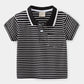Children's Striped Short Sleeve Spicy Striped POLO Shirt - Enfance-Heureuse
