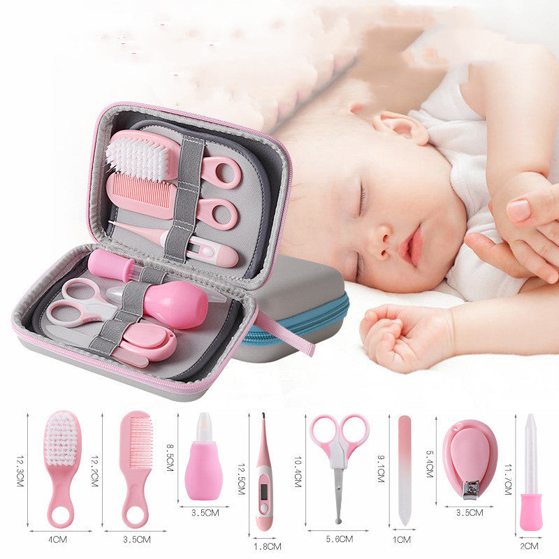 Baby nail clippers thermometer care set - Enfance-Heureuse