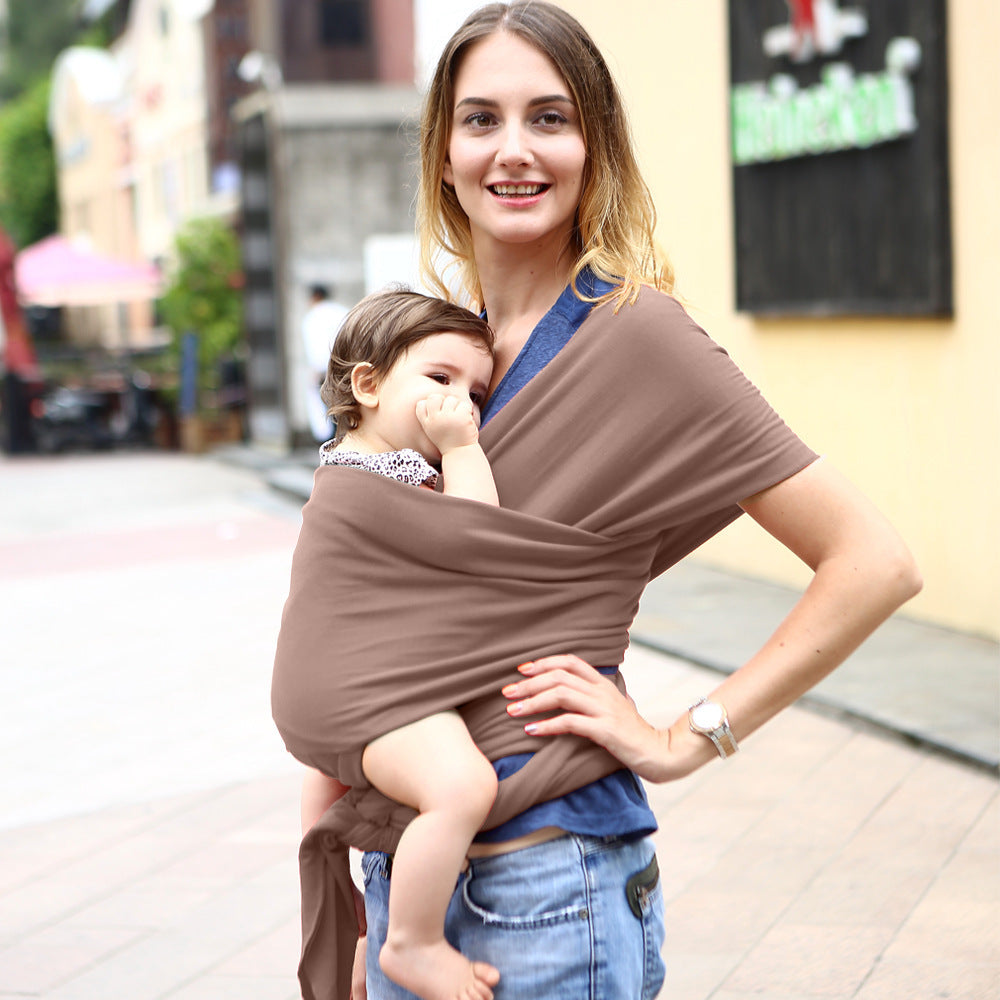 Baby sling solid color baby carrier - Enfance-Heureuse