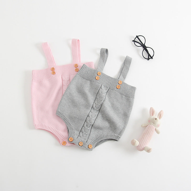 Knitted baby onesies - Enfance-Heureuse