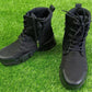 High-top Labor Protection Tooling Canvas Martin Boots Thick Bottom Waterproof - Enfance-Heureuse