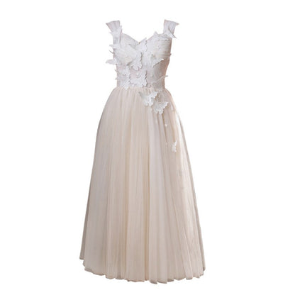 Wedding Banquet Host Evening Dress - Enfance-Heureuse