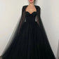 Black Evening Gown Daily Style - Enfance-Heureuse