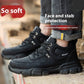 Labor Protection Shoes For Men Anti Smashing And Anti Piercing, All Season Safety Steel Head - Enfance-Heureuse