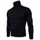 Winter Warm Basic Thermal Turtleneck Sweater Mens Solid Color Slim Fit Clothes Pullover Top - Enfance-Heureuse
