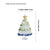 Christmas Gift Colored Glaze Christmas Tree Crafts Small Ornaments - Enfance-Heureuse