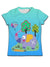 Children Boy T-shirt Clothes Casual Soft T-shirt Cute Cat Cartoon Pattern - Enfance-Heureuse