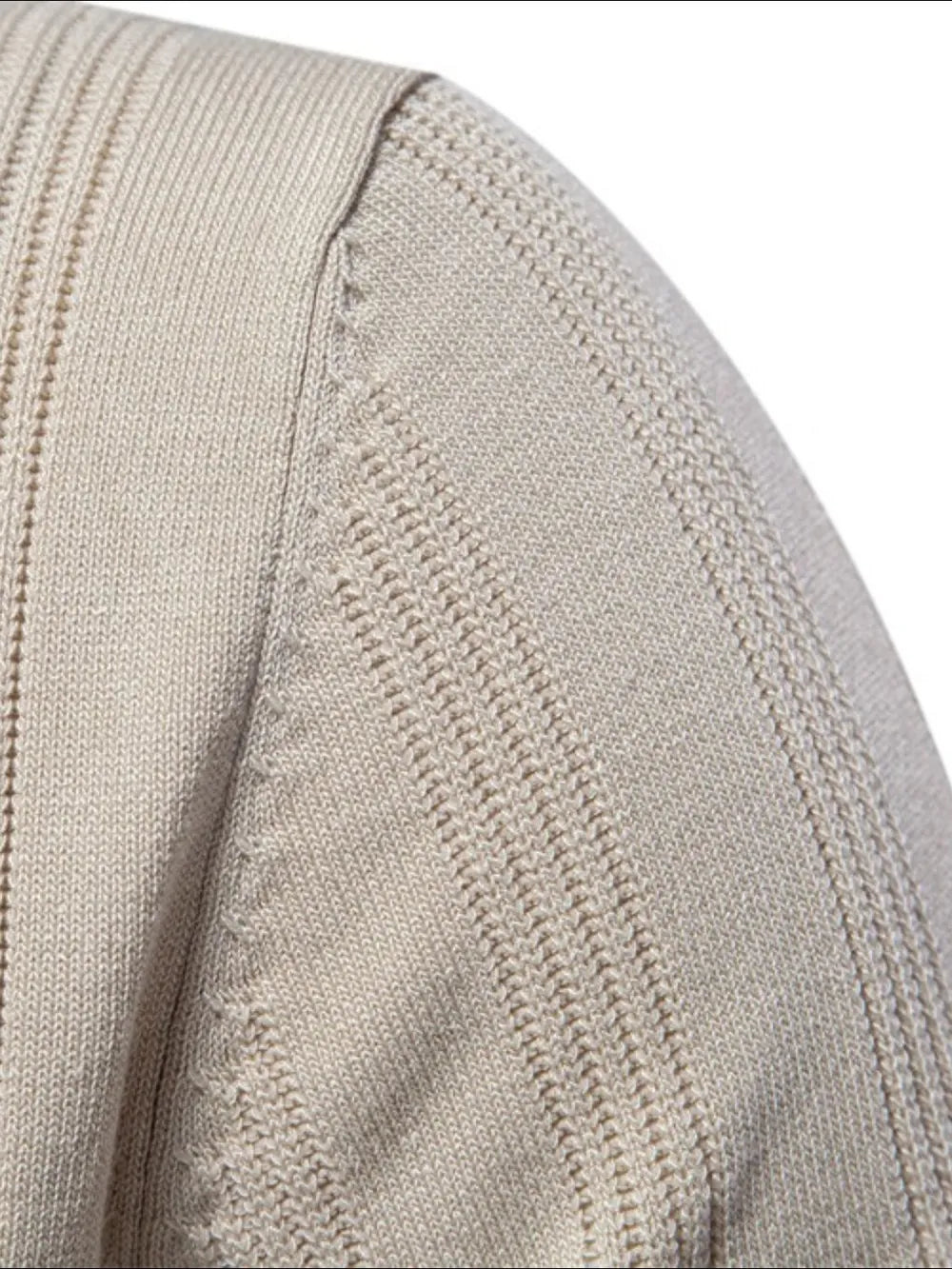 Men's Collared Neck Short Sleeve Knit Polo - Enfance-Heureuse