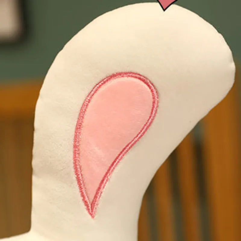 Rabbit Plush Toy Girl Large Throw Pillow - Enfance-Heureuse