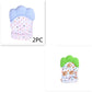 Bébé de dentition bébé anti-morsure silicone molaire gants enfants de jouets sonores