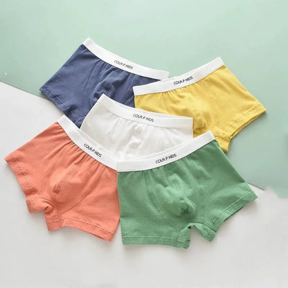 Cola Poire de Garçon Solide Couleur Boxeur - Enfance-Heureuse