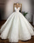 Deep V-neck Sexy Lace Floor-length Wedding Dress Romantic Aura Dignified Wedding Banquet Welcome 2024 New Spring - Enfance-Heureuse