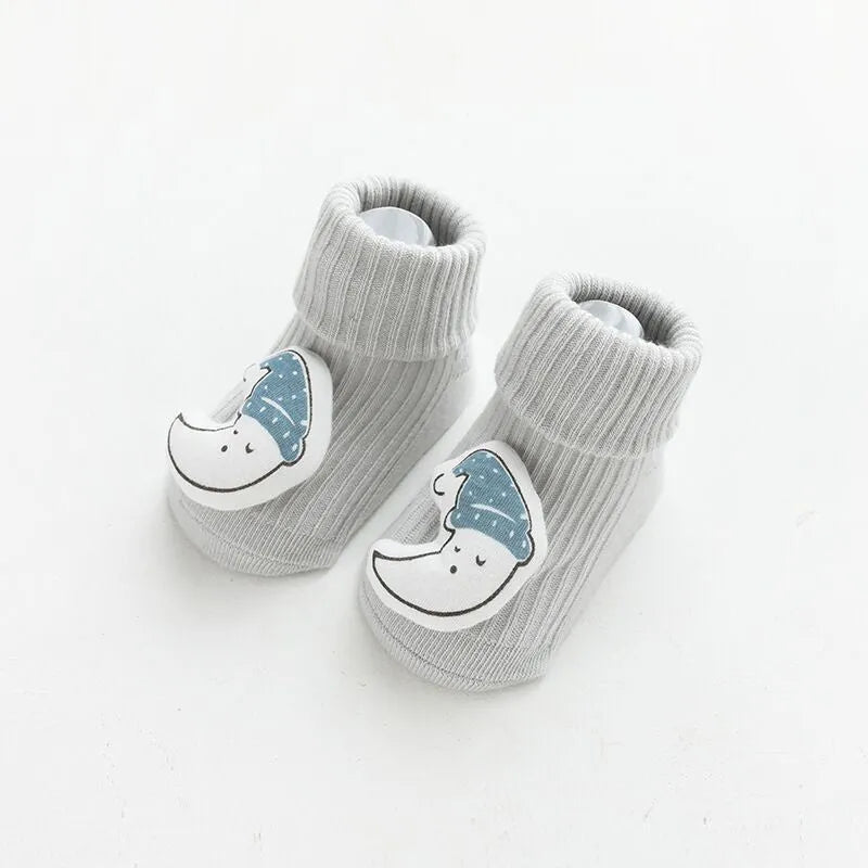 Baby Socks Dispensing Glue Non-Slip Loose Baby Socks Children Floor Socks - Enfance-Heureuse