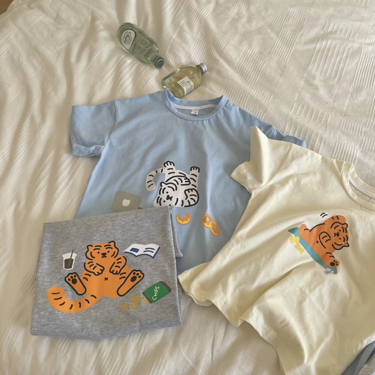 Children's Clothing Cartoons For Boys And Girls In South Korea - Enfance-Heureuse