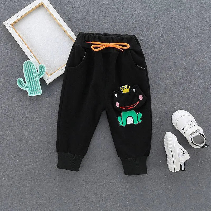 Children's Spring And Autumn Workwear Casual Sports Pants - Enfance-Heureuse