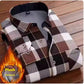 Thickened Velvet Padded Shirt Thermal Plaid - Enfance-Heureuse
