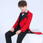 Children's Tuxedo Men's Dress Suit Performance Costume - Enfance-Heureuse
