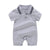 Baby clothes solid color romper - Enfance-Heureuse