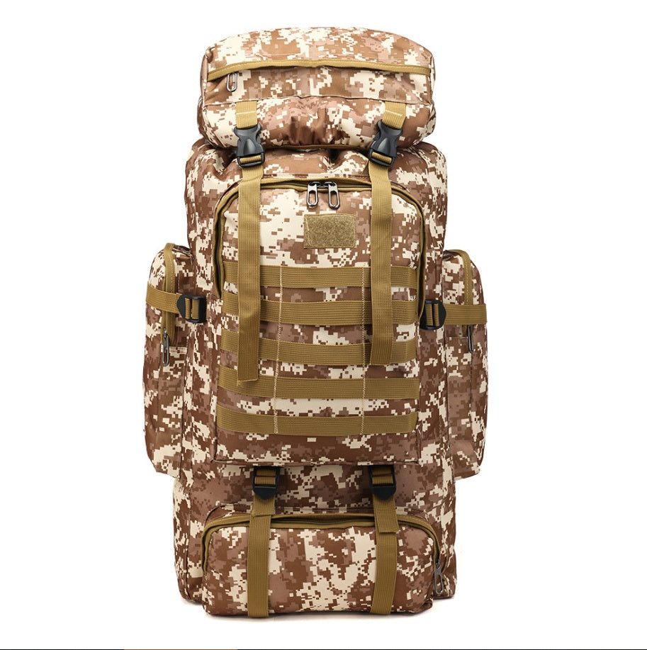 Camouflage backpack mountaineering bag - Enfance-Heureuse