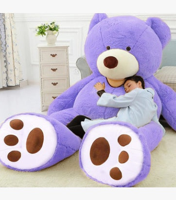 Giant Teddy Bear Plush Toy Huge Soft Toys Leather Shell - Enfance-Heureuse