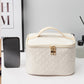 White Large Capacity Portable Travel Makeup Bag - Enfance-Heureuse