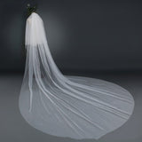 Bridal Wedding Veil Widened Tail - Enfance-Heureuse