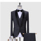 Mens Suits 3Pcs Formal Casual Slim High Quality Stylish Sets - Enfance-Heureuse