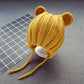 Chapeau de protection auditive en laine pour bébé et enfant, version coréenne, 1 chapeau pour garçon, nouveau style, 2 chapeaux pour fille