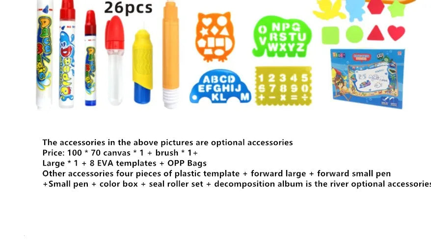 Color writing graffiti blanket - Enfance-Heureuse