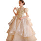 Children Birthday Princess Little Girl Host Children Dress - Enfance-Heureuse
