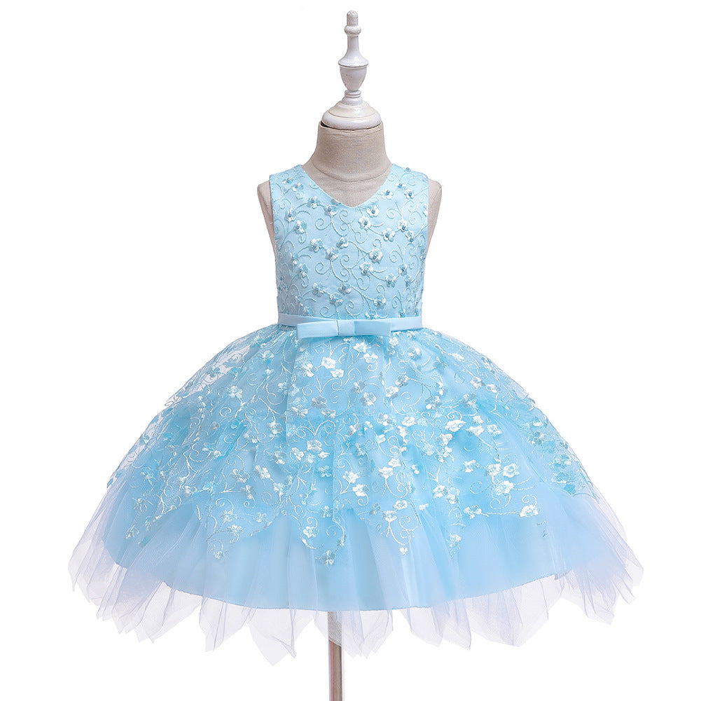 Clothing Baby Girls Middle And Small Children Kindergarten Dresses - Enfance-Heureuse